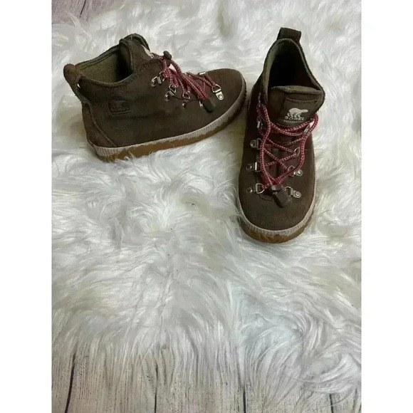 Sorel Other - Sorel Out N About Conquest Boots Waterproof Rubber Soles Toggle Lace Size Kids 3